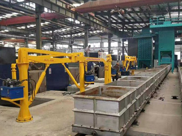 Un singur operator de oțel topit manipulator de turnare