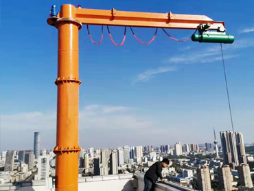 Crane electrice cu rotație JIB de 360 de grade