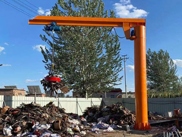 Crane electrice 360 de grade cu rotație Jib