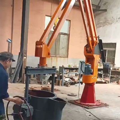 Manipulator de turnare cu roți pentru turnarea metalelor